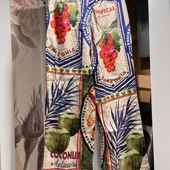 Rachel Zoe Multicolor Patterned Pants - Picture 3 of 4